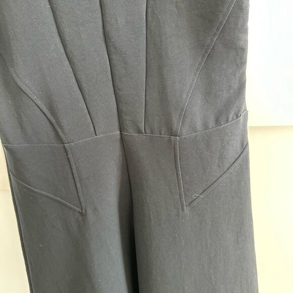 The Kooples black and white sleeveless dress with back zipper. Size large - Picture 13 of 14